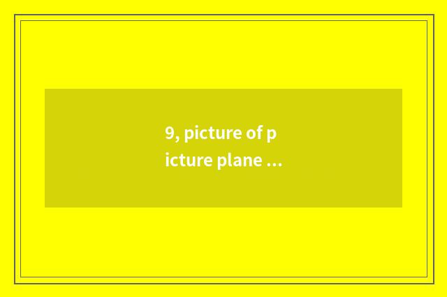 9, picture of picture plane children?