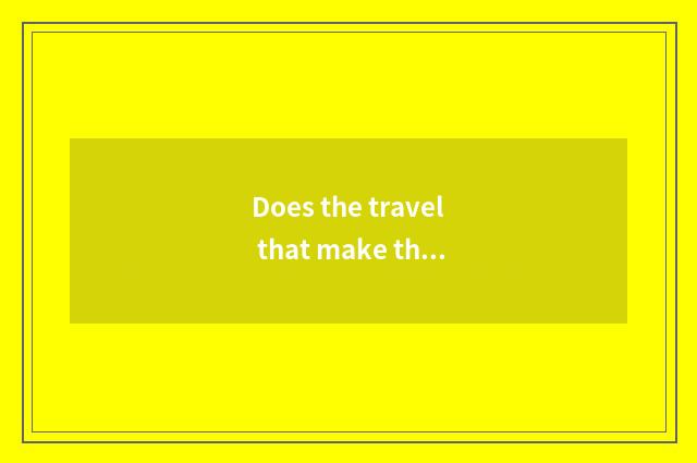Does the travel that make the same score a pool lodge?