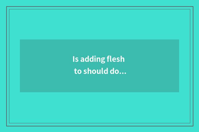 Is adding flesh to should do the exercise that do not have oxygen first still mo