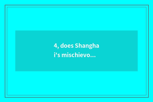 4, does Shanghai's mischievous and familial hairdressing pet groom is the class
