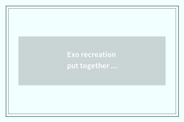 Exo recreation put together art program