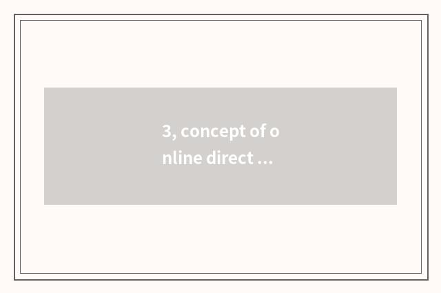 3, concept of online direct seeding?