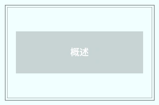 概述
