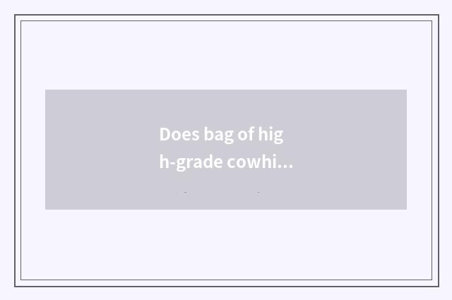 Does bag of high-grade cowhide vogue have the man what brand?