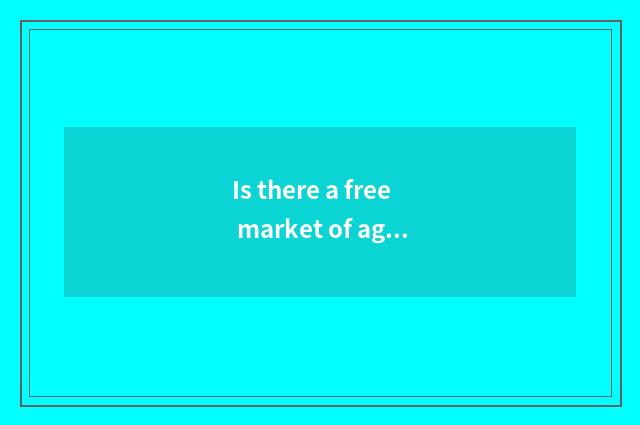Is there a free market of agricultural products near big talk station?