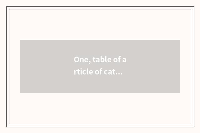 One, table of article of cate direct seeding?