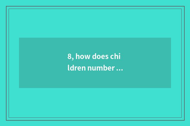 8, how does children number camera delete a photograph?