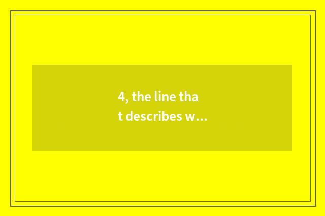 4, the line that describes water of nature hill landscape to resemble picture?