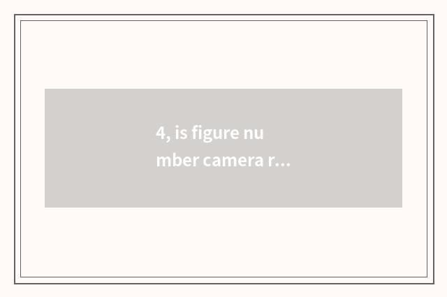 4, is figure number camera recommended?