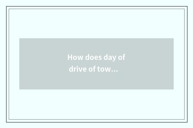 How does day of drive of town of sky of a poetic name of China become strong?