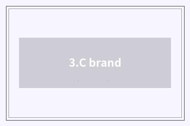 3.C brand