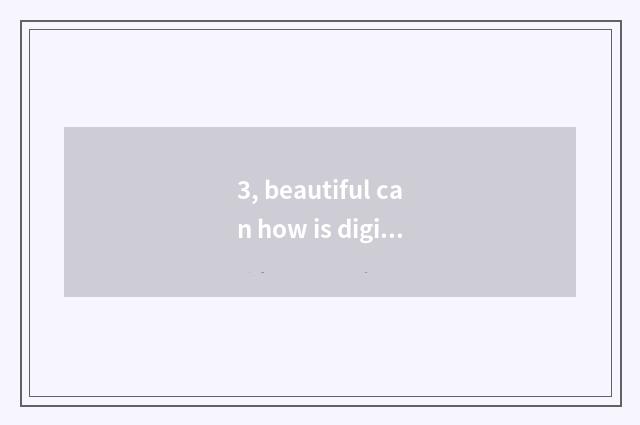 3, beautiful can how is digital camera IXUS 105 used?