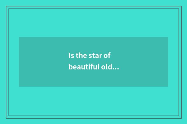 Is the star of beautiful old style compositive kitchen characteristic?