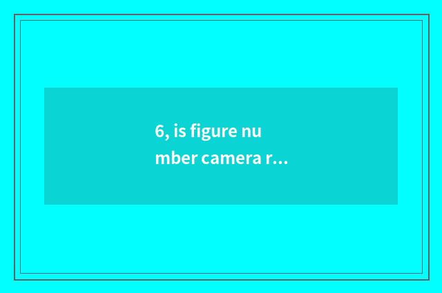 6, is figure number camera recommended?