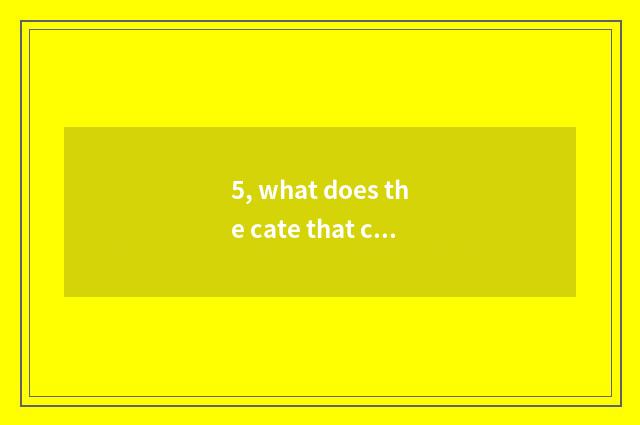 5, what does the cate that can you do with pagoda tree flower have?